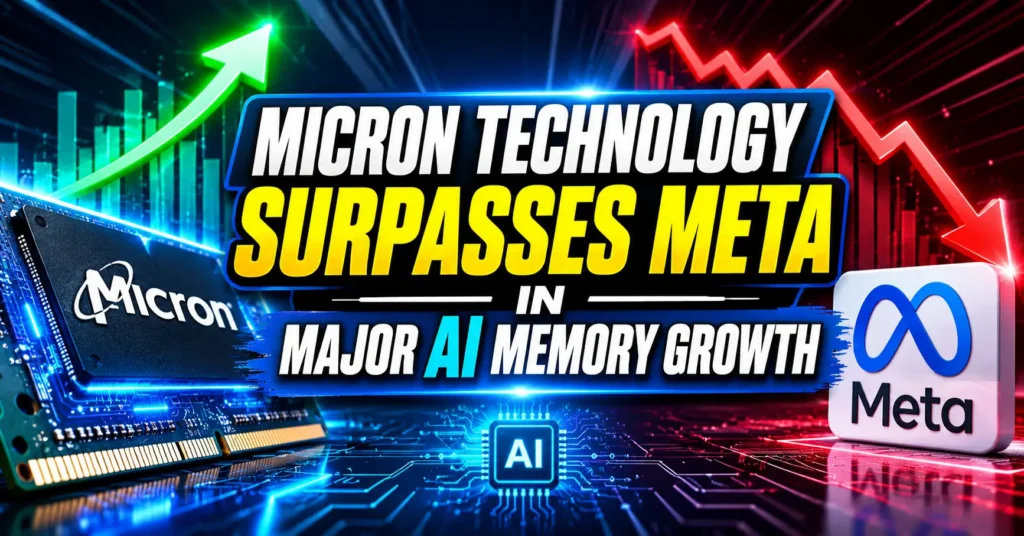 Micron Technology Surpasses Meta in Major AI Memory