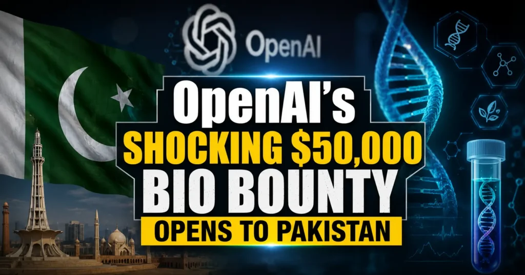 OpenAI Shocking $50,000 Bio Bounty Opens to Pakistan