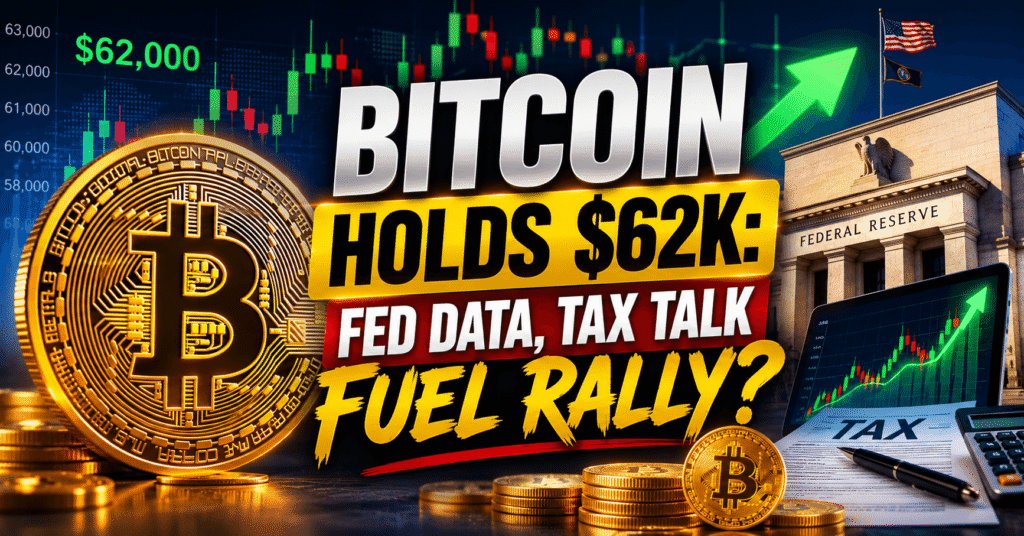 Bitcoin Holds $62K
