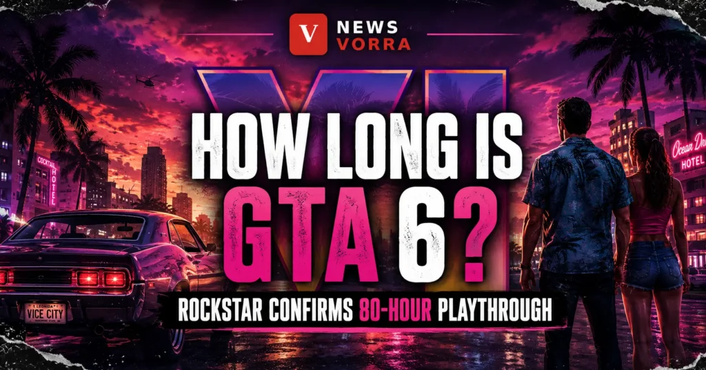 How Long Is GTA 6? Rockstar Confirms 80-Hour Playthrough How Long Is GTA 6