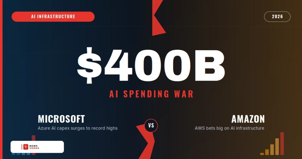 Microsoft Amazon AI Investment Billions: $400B Spending War 2026 Microsoft Amazon AI Investment Billions